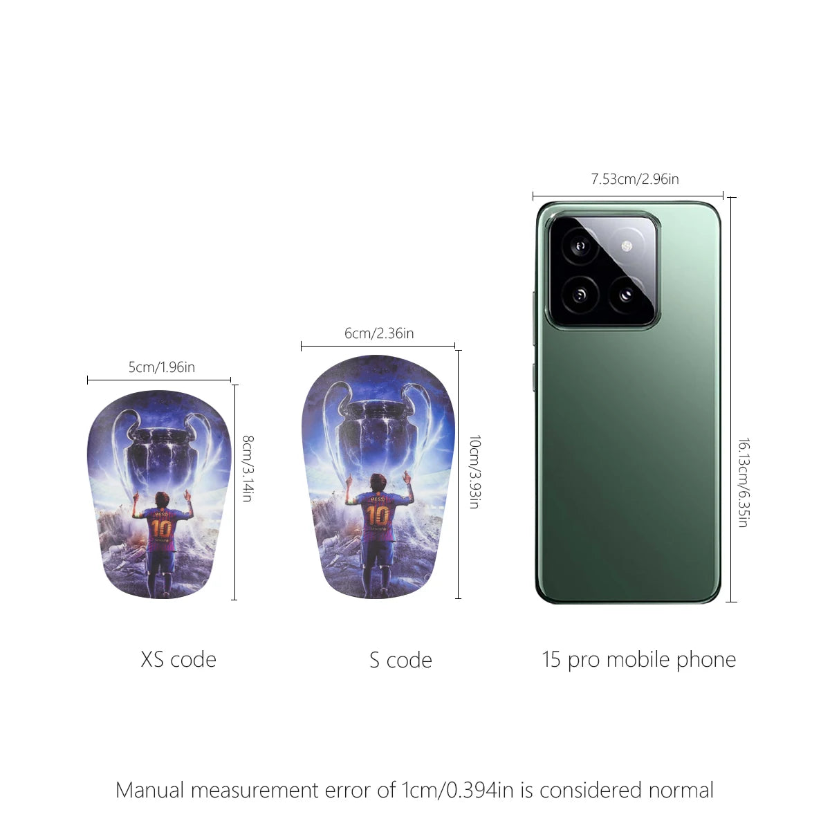 Messi Barcelona Champions league Shinpads