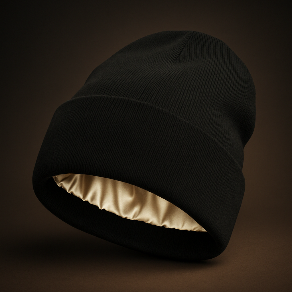 Satin Lined Anti-Static Beanie