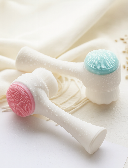 3D 2-in-1 Silicone Face Brush