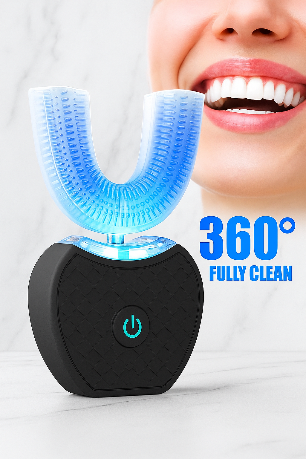 Intelligent Automatic Toothbrush – Whitening Blue Light Edition