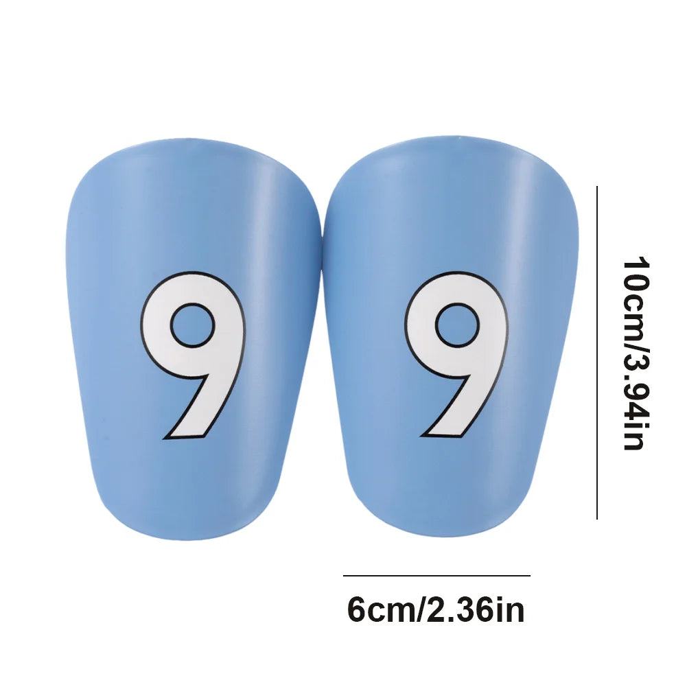 Number 9 mini shinpads  Blue