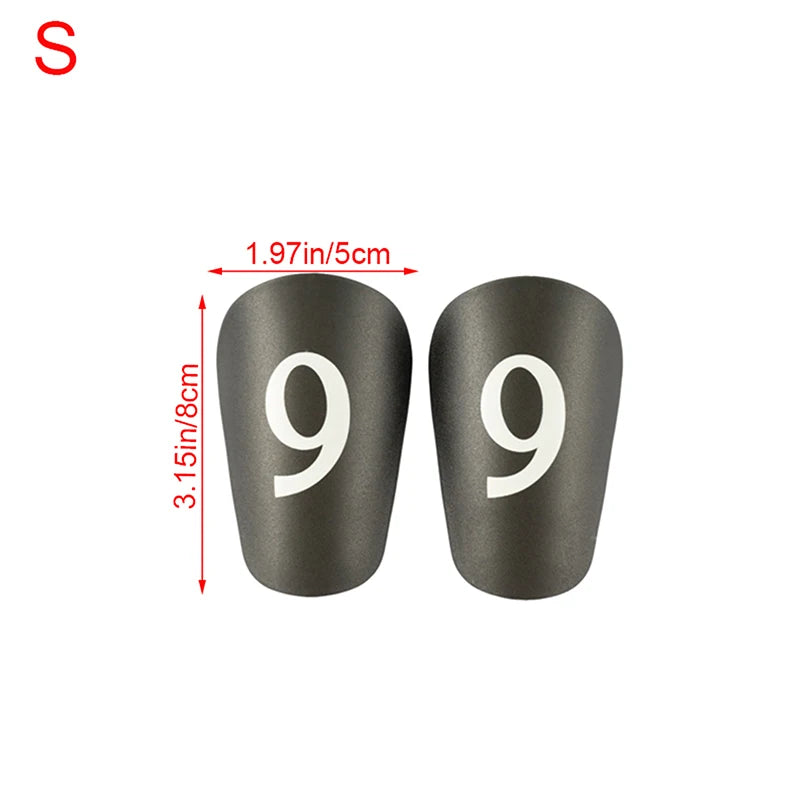 Mini Shinpads black number 9 & 10 edition