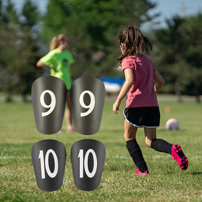 Mini Shinpads black number 9 & 10 edition