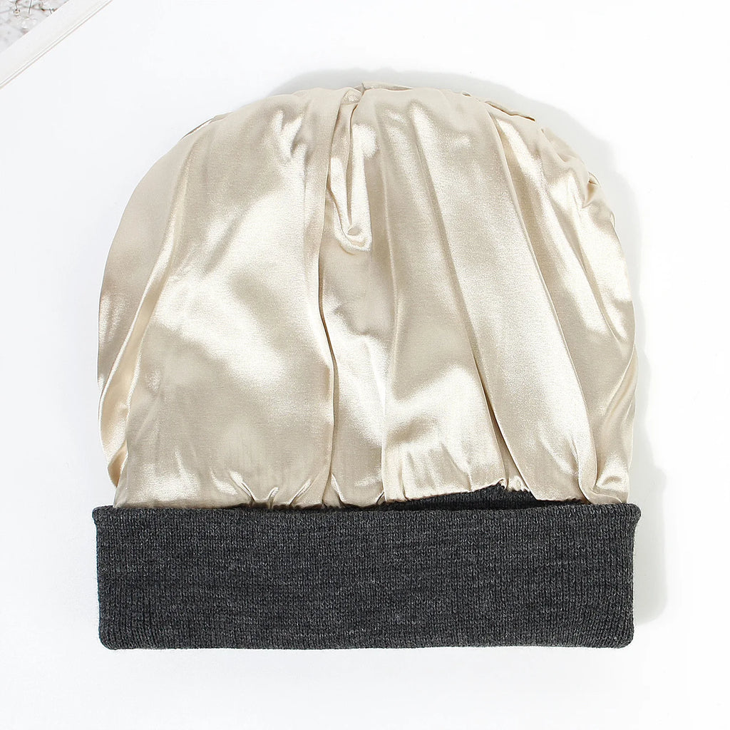 Satin Lined Anti-Static Beanie