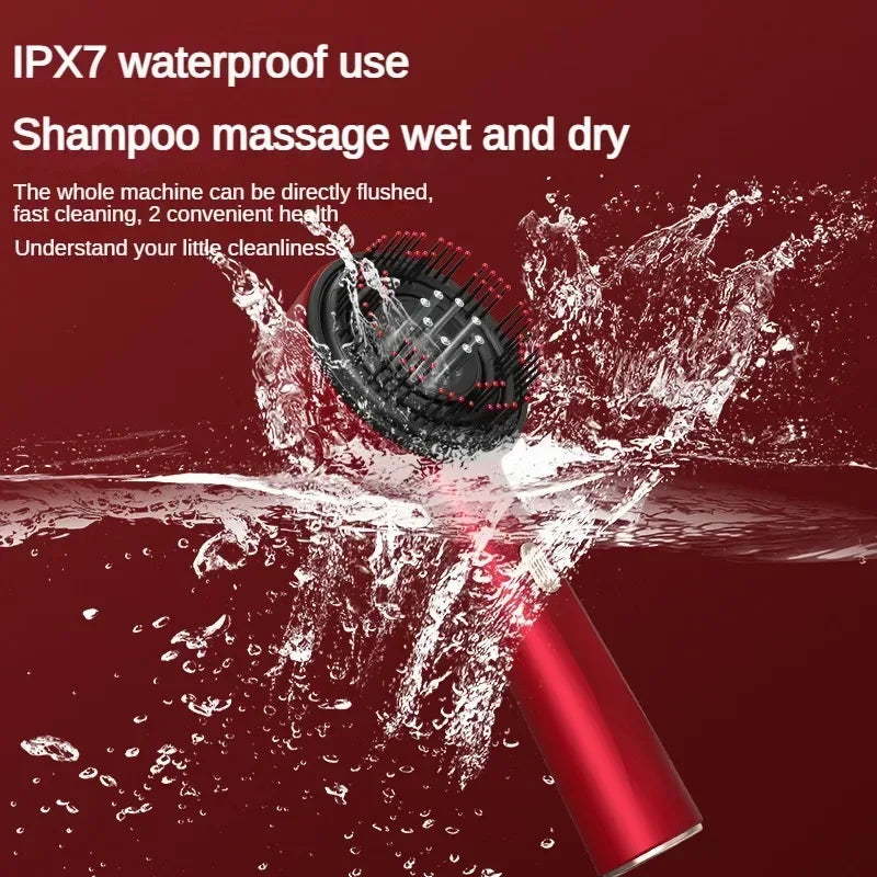 Electric Scalp Massager – Hair Growth & Relaxation Comb