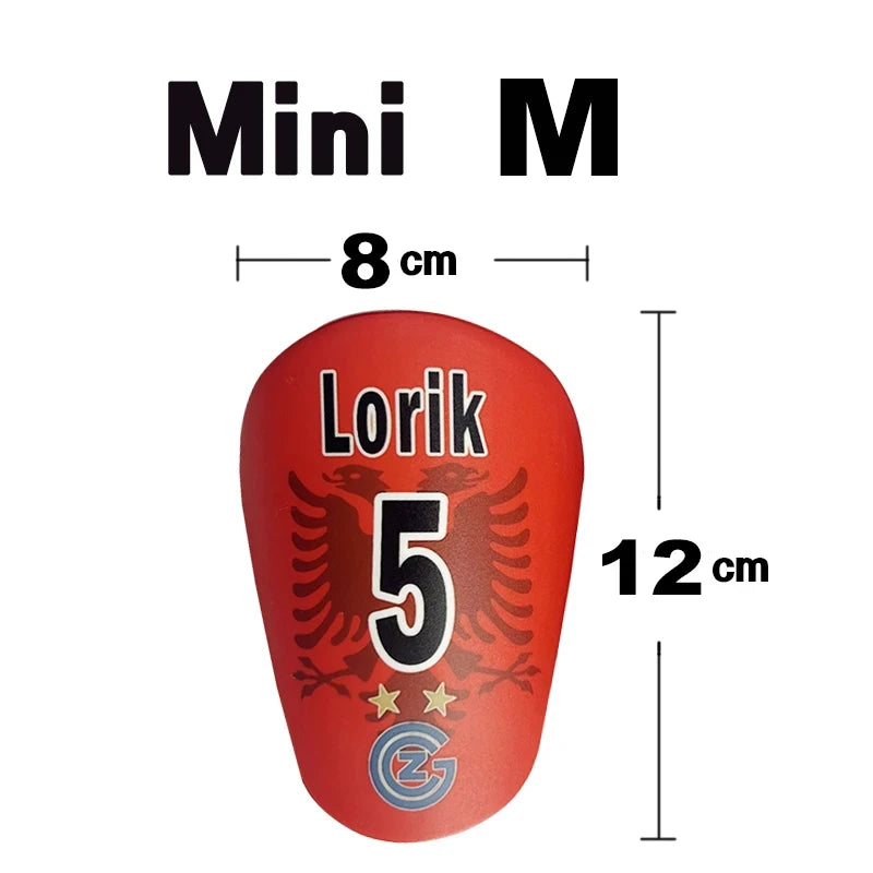 Customized ShinPads Name Number Logo Personalized