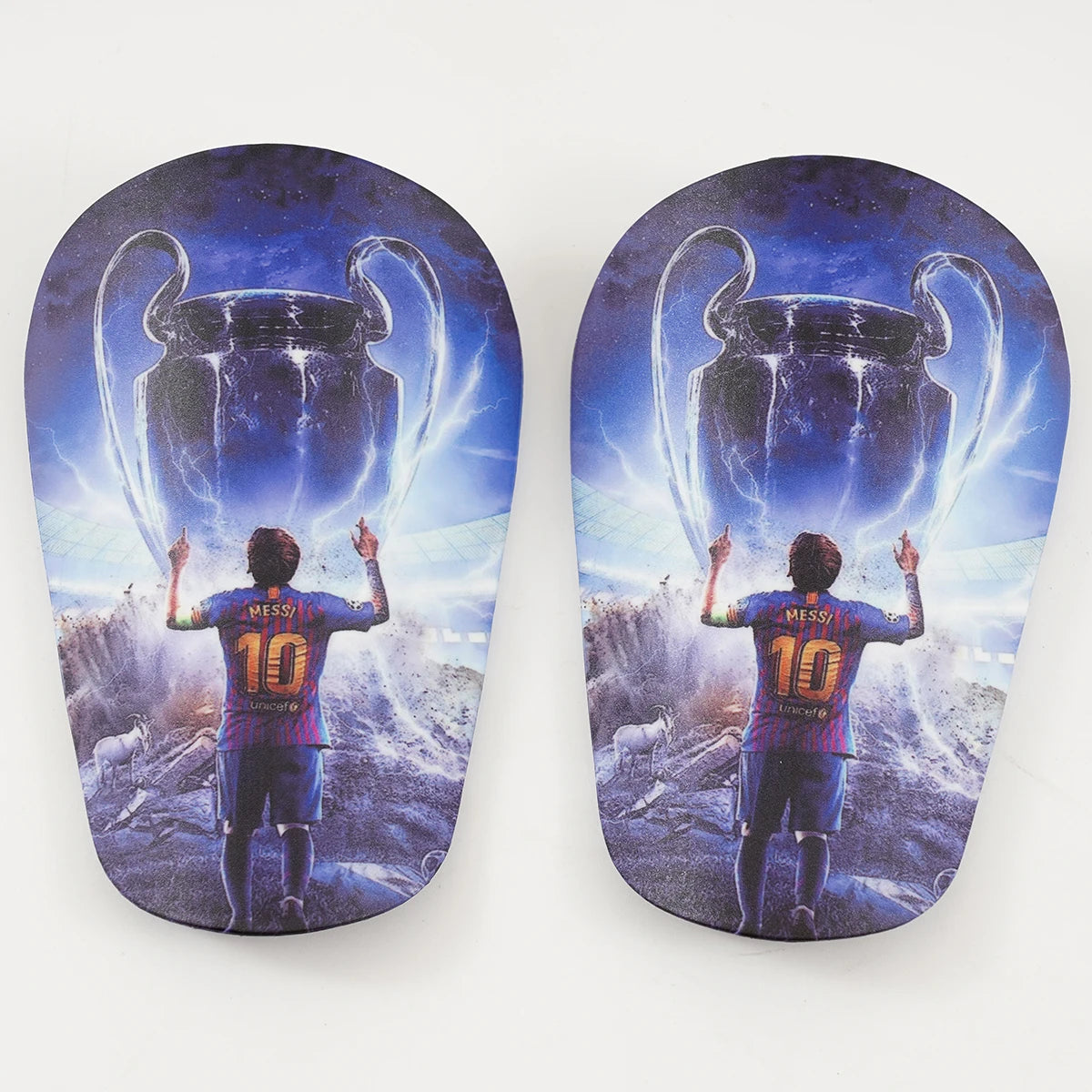 Messi Barcelona Champions league Shinpads