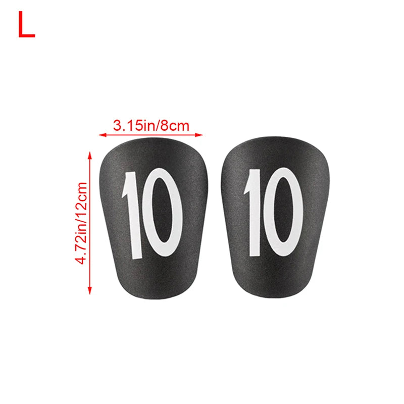 Mini Shinpads black number 9 & 10 edition
