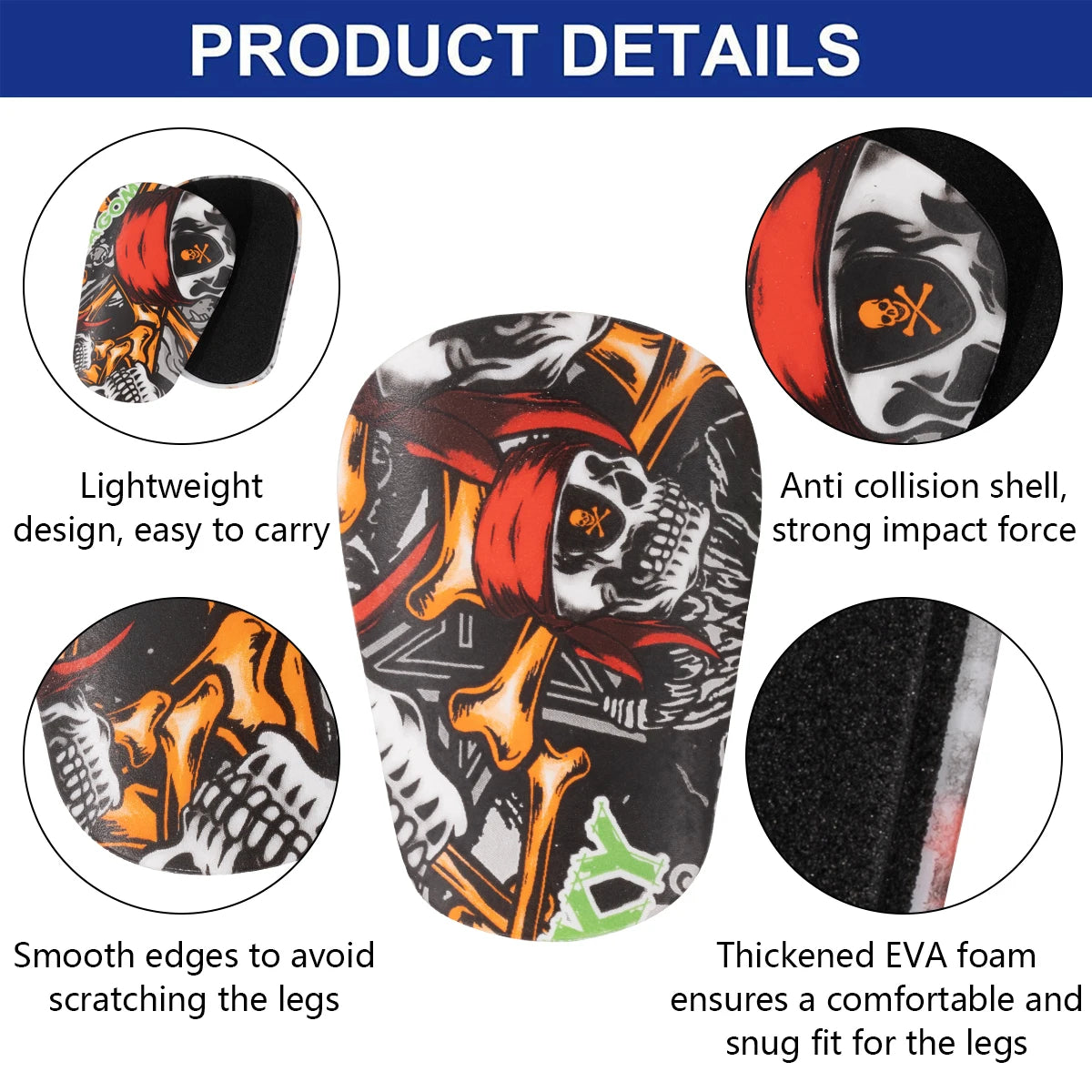 Mini Skull Shinpads edition