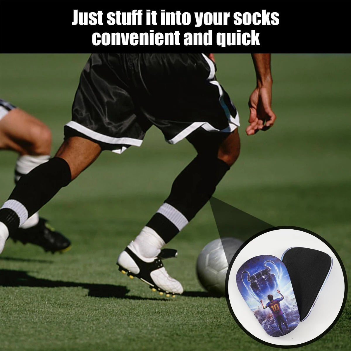 Messi Barcelona Champions league Shinpads