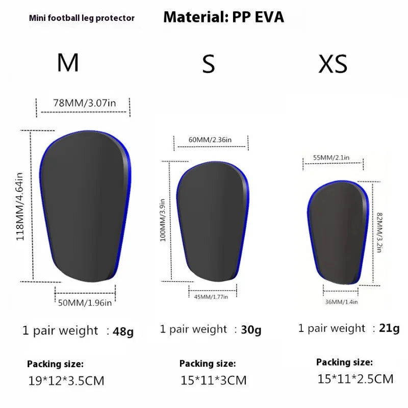 Classic mini shinpads  black&white