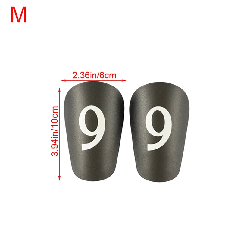 Mini Shinpads black number 9 & 10 edition