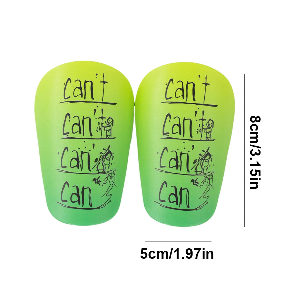 1 Pair Shin Pads Can’T Lime green color+ more