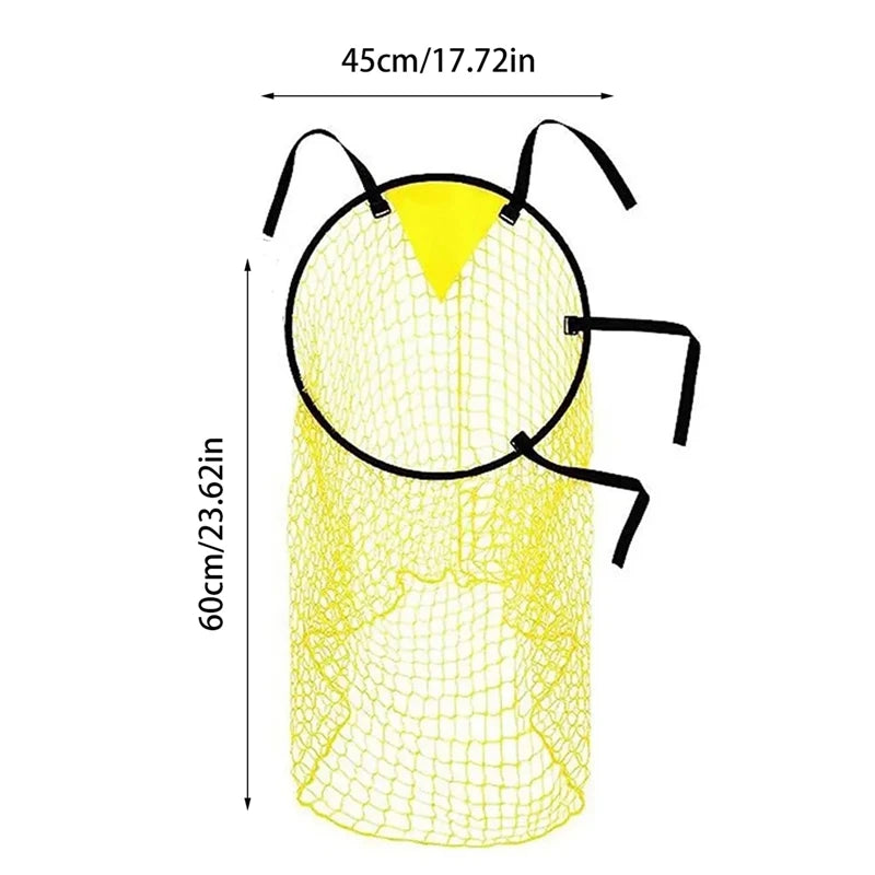 45 * 60cm Yellow Football Goal Free Kick Shooting Practice Target