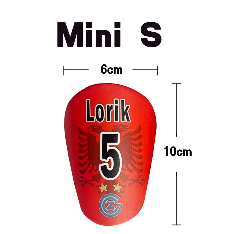 Customized ShinPads Name Number Logo Personalized