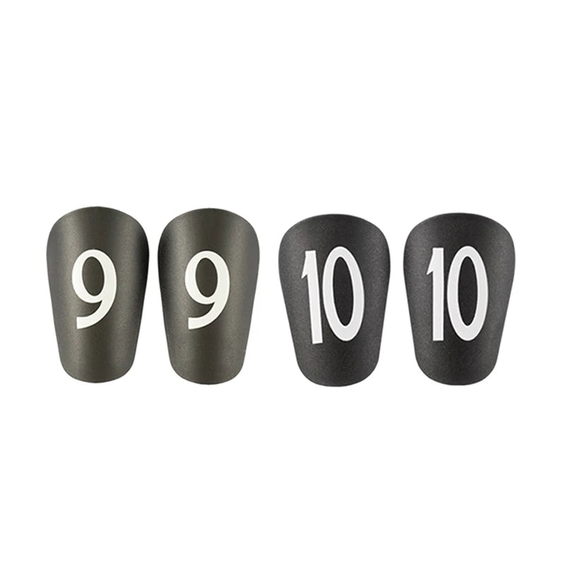Mini Shinpads black number 9 & 10 edition