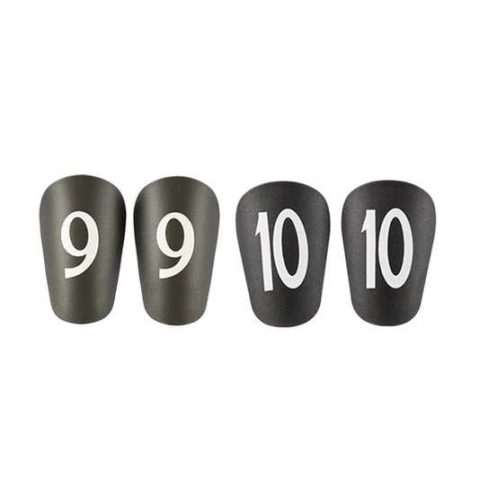 Mini Shinpads black number 9 & 10 edition