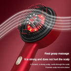 Electric Scalp Massager – Hair Growth & Relaxation Comb