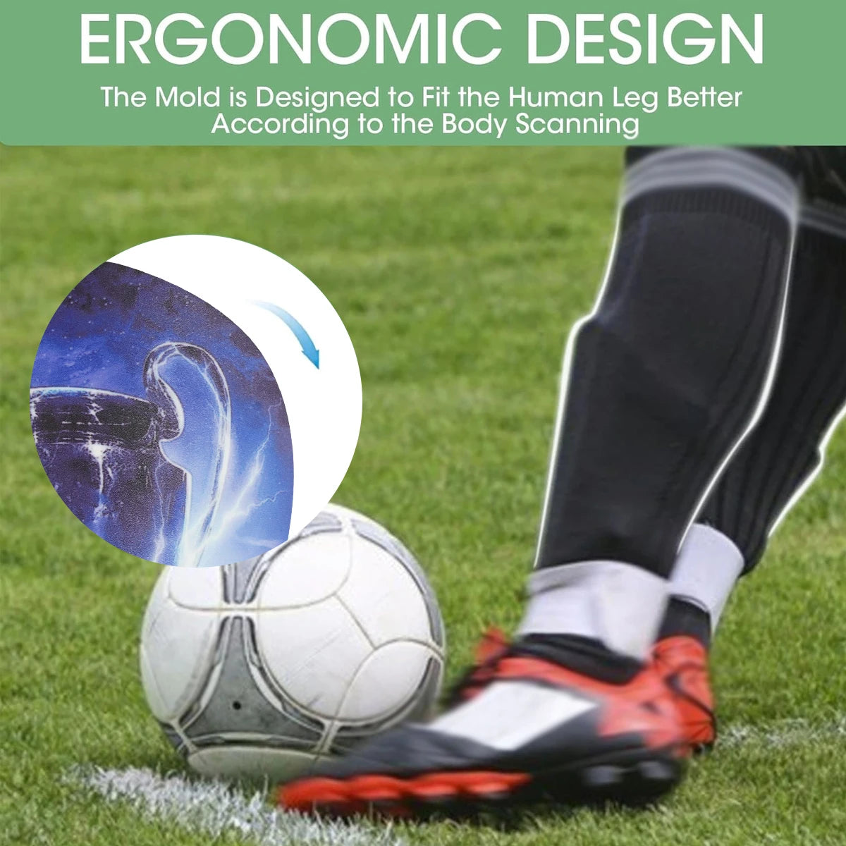 Messi Barcelona Champions league Shinpads